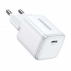 incarcator-retea-ugreen-nexode-mini-30w-gan-usb-c-pd-alb